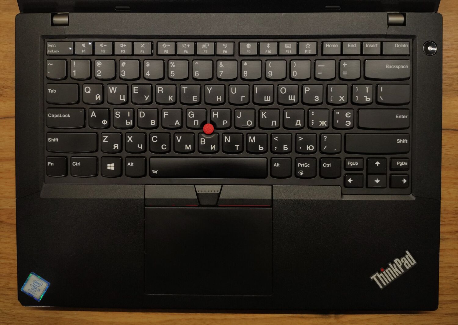 Ультрабук Б-клас Lenovo ThinkPad L480 / 14" (1366x768) TN / Intel Core i5-8350U (4 (8) ядра по 1.7 - 3.6 GHz) / 8 GB DDR4 / 240 GB SSD / Intel UHD Graphics 620 / WebCam / Windows 10 - Зображення 9
