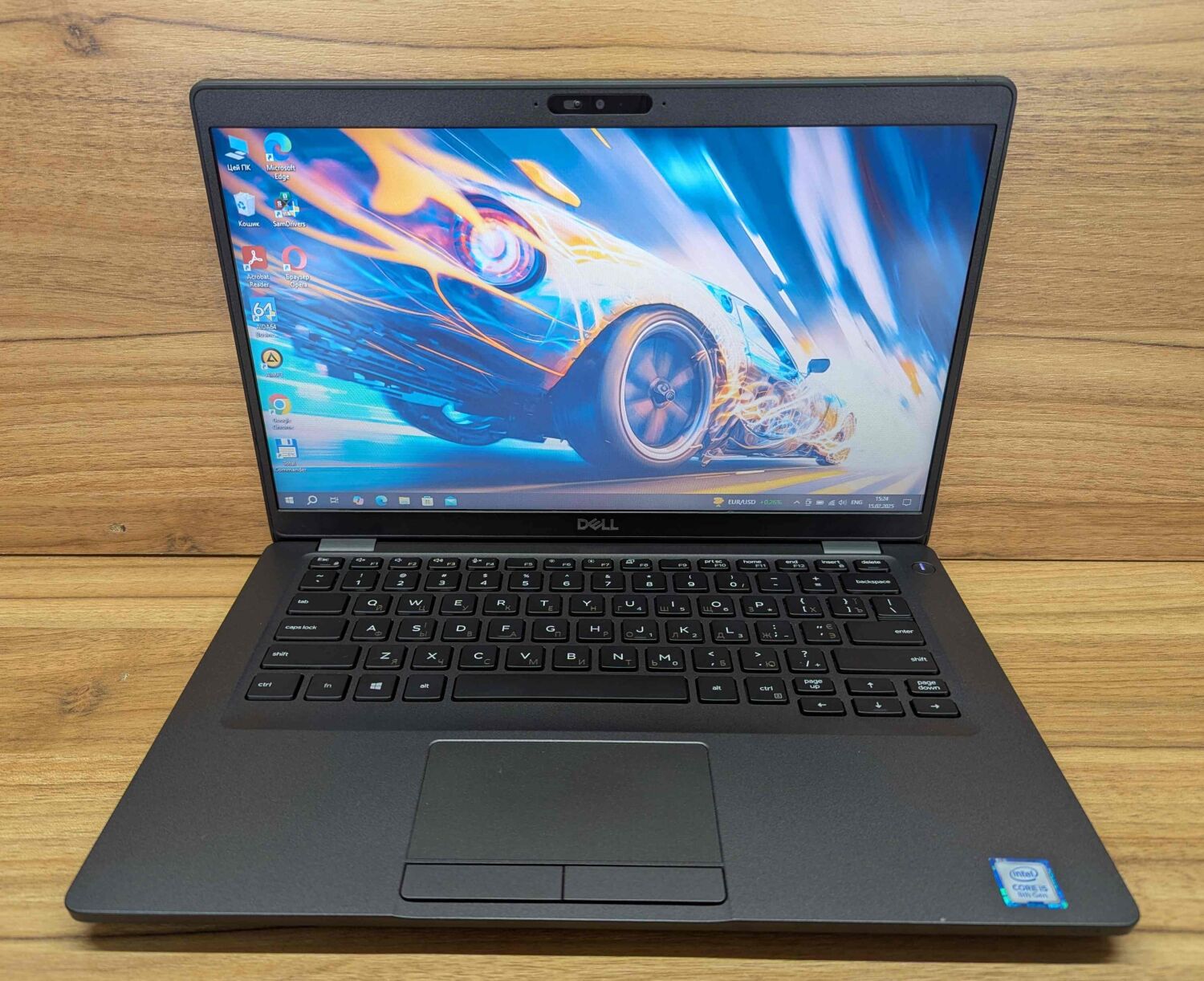 Ультрабук Dell Latitude 5400 / 14" (1366x768) TN / Intel Core i5-8265U (4 (8) ядра по 1.6 - 3.9 GHz) / 16 GB DDR4 / 512 GB SSD / Intel UHD Graphics 620 / WebCam / Windows 10 - Зображення 2