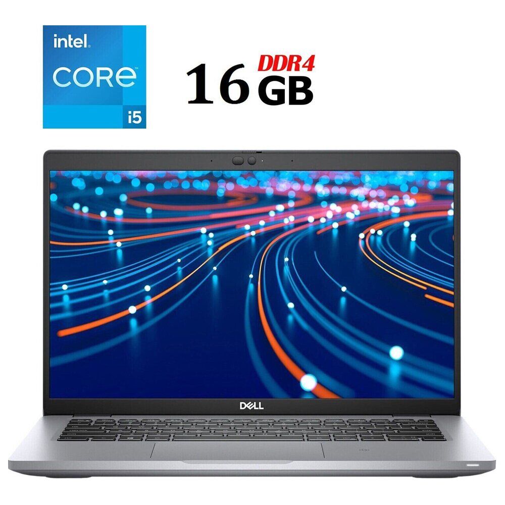 Ультрабук Dell Latitude 5420 / 14" (1920x1080) IPS Touch / Intel Core i5-1145G7 (4 (8) ядра по 2.6 - 4.4 GHz) / 16 GB DDR4 / 480 GB SSD / Intel Iris Xe Graphics / WebCam