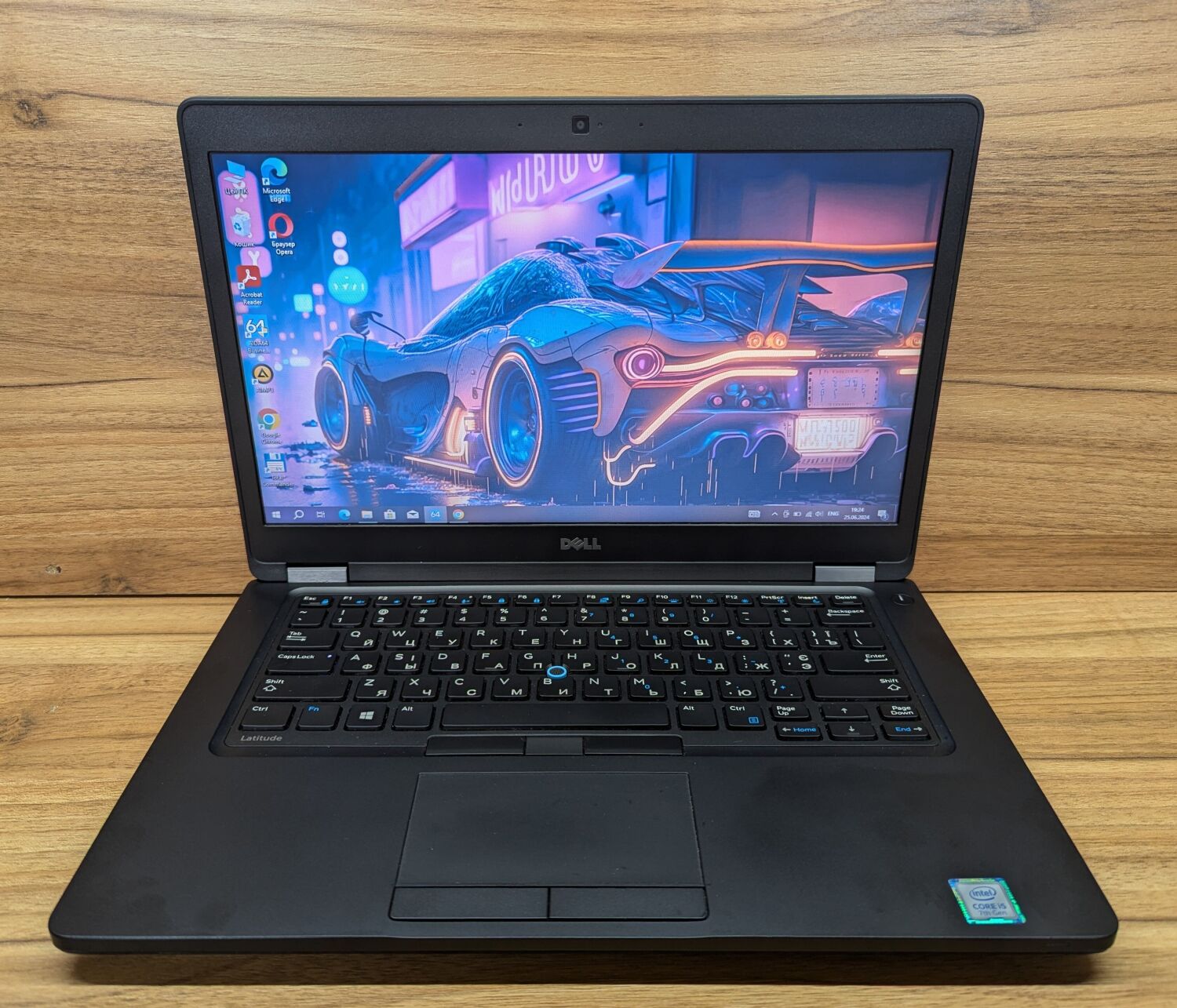 Ультрабук Dell Latitude 5480 / 14" (1366x768) TN / Intel Core i5-7200U (2 (4) ядра по 2.5 - 3.1 GHz) / 8 GB DDR4 / 256 GB SSD / Intel HD Graphics 620 / WebCam / HDMI / Windows 10 - Зображення 2