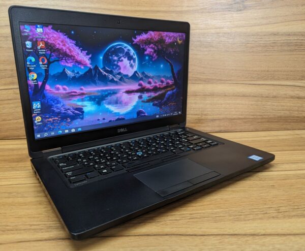 Ультрабук Б-клас Dell Latitude 5480 / 14" (1366x768) TN / Intel Core i5-7200U (2 (4) ядра по 2.5 - 3.1 GHz) / 8 GB DDR4 / 256 GB SSD / Intel HD Graphics 620 / WebCam / Windows 10 - Зображення 6