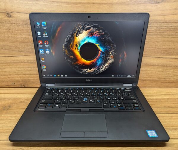 Ультрабук Dell Latitude 5480 / 14" (1920x1080) IPS / Intel Core i5-7200U (2 (4) ядра по 2.5 - 3.1 GHz) / 8 GB DDR4 / 256 GB SSD / Intel HD Graphics 620 / WebCam / Windows 10 - Зображення 2