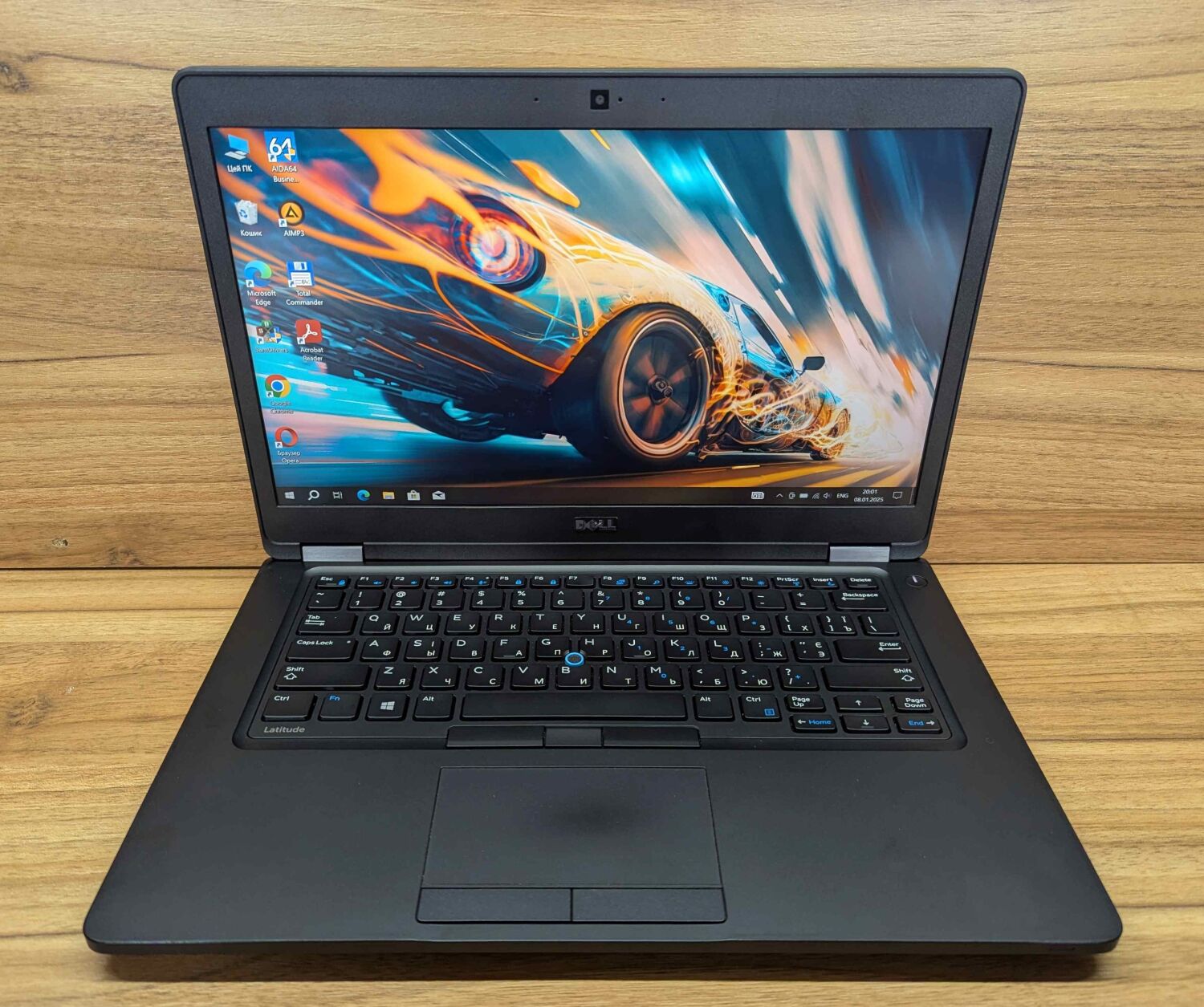 Ультрабук Dell Latitude 5480 / 14" (1920x1080) IPS / Intel Core i7-7820HQ (4 (8) ядра по 2.9 - 3.9 GHz) / 16 GB DDR4 / 480 GB SSD / nVidia GeForce 930MX, 2 GB DDR3, 64-bit / WebCam / HDMI / Windows 10 - Зображення 2