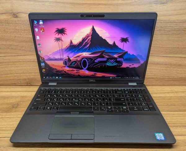 Ультрабук Dell Latitude 5500 / 15.6" (1920x1080) IPS Touch / Intel Core i7-8665U (4 (8) ядра по 1.9 - 4.8 GHz) / 16 GB DDR4 / 512 GB SSD / Intel UHD Graphics / WebCam / Windows 10 - Зображення 2