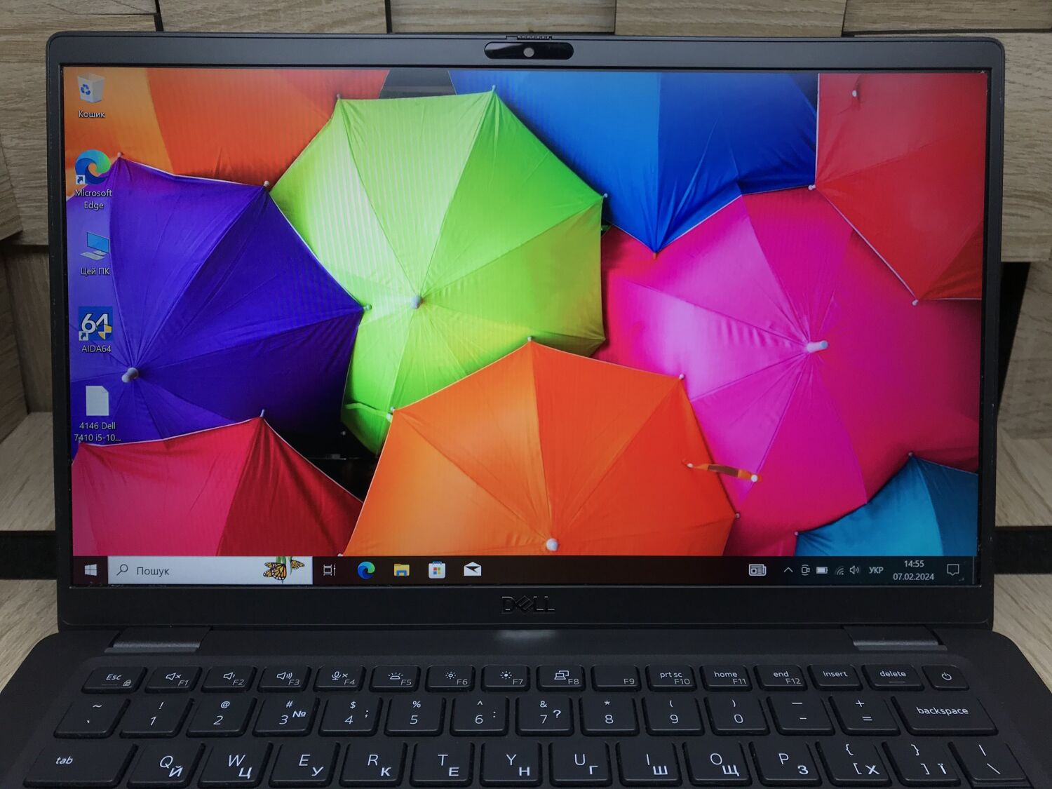 Ультрабук Dell Latitude 7410 / 14" (1920x1080) IPS / Intel Core i5-10310U (4 (8) ядра по 1.7 - 4.4 GHz) / 8 GB DDR4 / 240 GB SSD M.2 / Intel UHD Graphics / WebCam / USB 3.2 / HDMI / Windows 10 ліцензія - Зображення 3