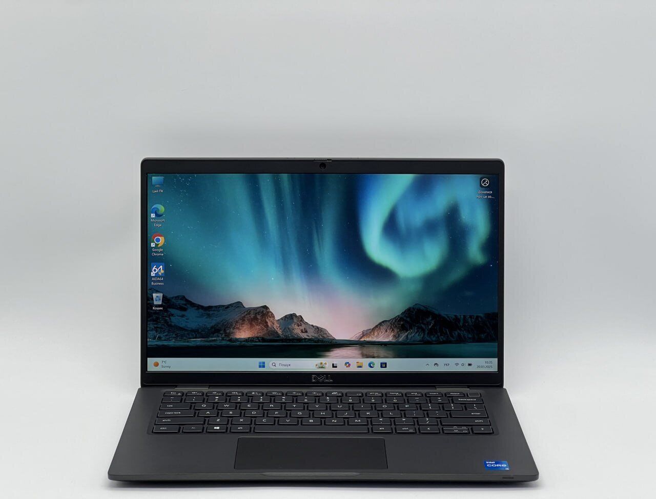 Ультрабук Dell Latitude 7420 / 14" (1920x1080) IPS / Intel Core i5-1135G7 (4 (8) ядра по 2.4 - 4.2 GHz) / 8 GB DDR4 / 240 GB SSD / Intel Iris Xe Graphics / WebCam - Зображення 2