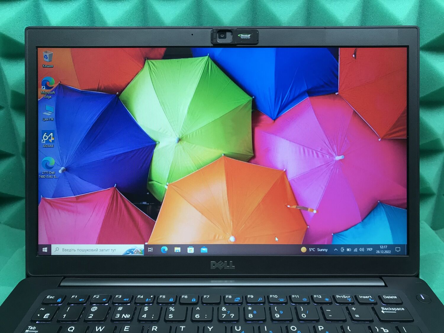 Ультрабук Dell Latitude 7480 / 14" (1366x768) TN / Intel Core i5-6300U (2 (4) ядра по 2.4 - 3.0 GHz) / 8 GB DDR4 / 128 GB SSD / Intel HD Graphics 520 / WebCam / Fingerprint / HDMI - Зображення 3