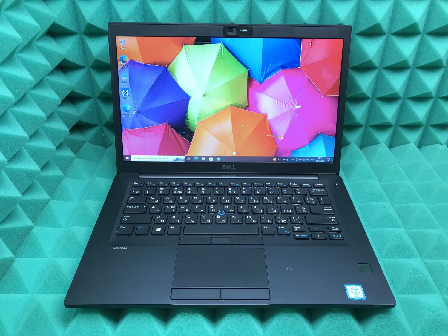 Ультрабук Dell Latitude 7480 / 14" (1366x768) TN / Intel Core i5-6300U (2 (4) ядра по 2.4 - 3.0 GHz) / 8 GB DDR4 / 128 GB SSD / Intel HD Graphics 520 / WebCam / Fingerprint / HDMI - Зображення 2