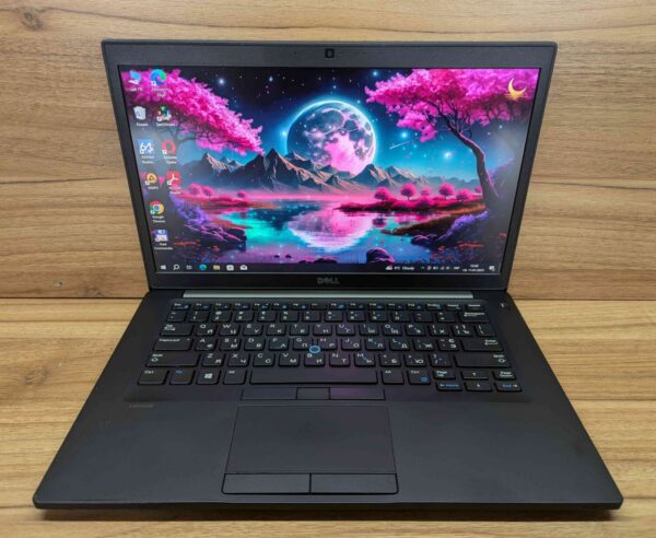 Ультрабук Dell Latitude 7480 / 14" (1920x1080) IPS / Intel Core i5-7300U (2 (4) ядра по 2.6 - 3.5 GHz) / 8 GB DDR4 / 256 GB SSD / Intel HD Graphics 620 / WebCam / Windows 10 - Зображення 2