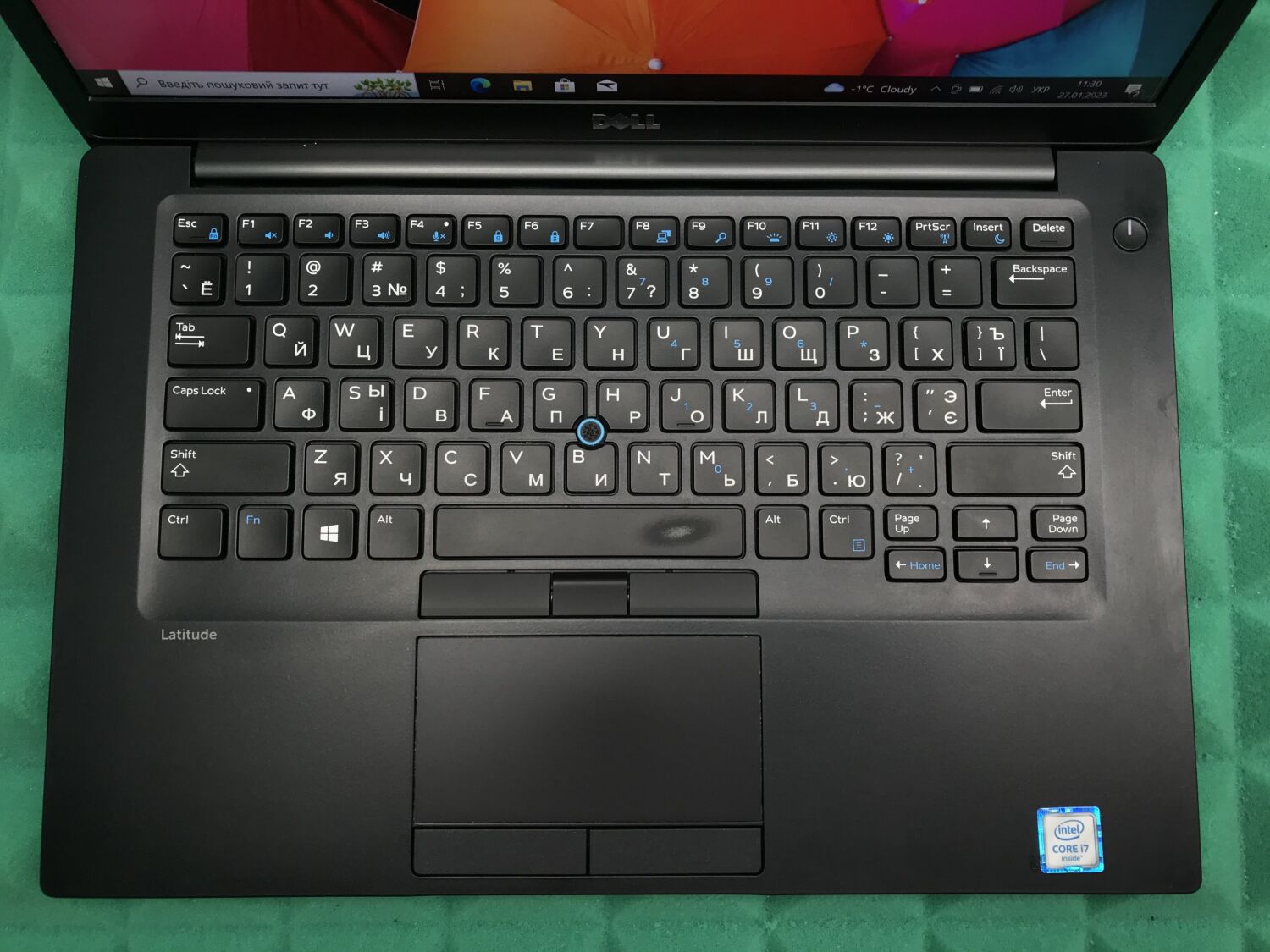 Ультрабук Dell Latitude 7480 / 14" (1920x1080) IPS / Intel Core i7-6600U (2 (4) ядра по 2.6 - 3.4 GHz) / 8 GB DDR4 / 240 GB SSD M.2 / Intel HD Graphics 520 / WebCam / HDMI - Зображення 4