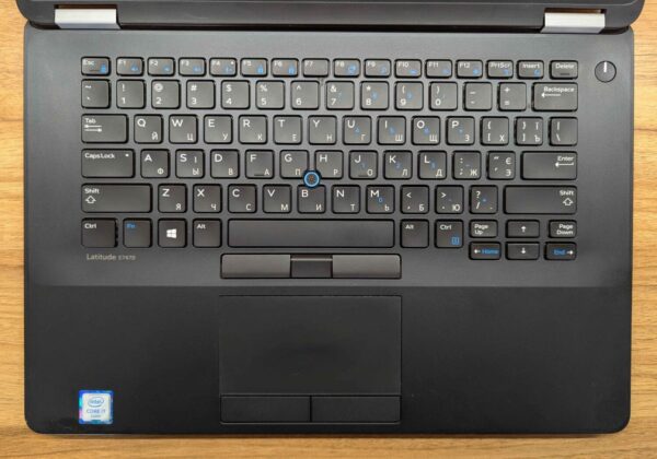 Ультрабук Dell Latitude E7470 / 14" (1920x1080) IPS / Intel Core i7-6600U (2 (4) ядра по 2.6 - 3.4 GHz) / 8 GB DDR4 / 256 GB SSD / Intel HD Graphics 520 / WebCam / Windows 10 - Зображення 3