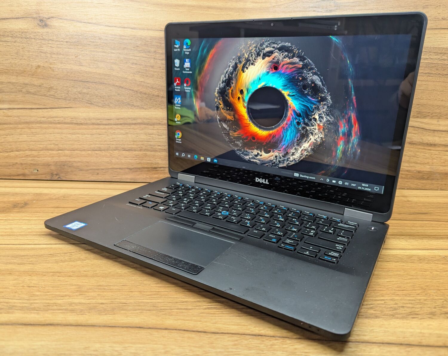 Ультрабук Dell Latitude E7470 / 14" (2560x1440) IPS Touch / Intel Core i5-6300U (2 (4) ядра по 2.4 - 3.0 GHz) / 8 GB DDR4 / 240 GB SSD / Intel HD Graphics 520 / WebCam / Windows 10 - Зображення 5