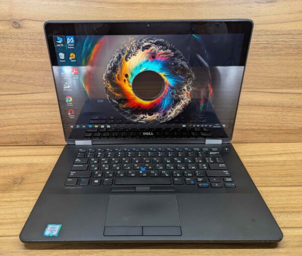 Ультрабук Dell Latitude E7470 / 14" (2560x1440) IPS Touch / Intel Core i5-6300U (2 (4) ядра по 2.4 - 3.0 GHz) / 8 GB DDR4 / 256 GB SSD / Intel HD Graphics 520 / WebCam / Windows 10 - Зображення 2