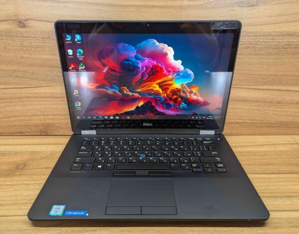 Ультрабук Dell Latitude E7470 / 14" (2560x1440) IPS Touch / Intel Core i7-6600U (2 (4) ядра по 2.6 - 3.4 GHz) / 8 GB DDR4 / 256 GB SSD / Intel HD Graphics 520 / HDMI / WebCam / Windows 10 - Зображення 2