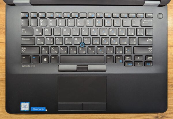 Ультрабук Dell Latitude E7470 / 14" (2560x1440) IPS Touch / Intel Core i7-6600U (2 (4) ядра по 2.6 - 3.4 GHz) / 8 GB DDR4 / 256 GB SSD / Intel HD Graphics 520 / WebCam / HDMI / Windows 10 - Зображення 3