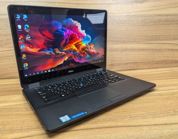 Ультрабук Dell Latitude E7470 / 14" (2560x1440) IPS Touch / Intel Core i7-6600U (2 (4) ядра по 2.6 - 3.4 GHz) / 8 GB DDR4 / 256 GB SSD / Intel HD Graphics 520 / WebCam / HDMI / Windows 10 - Зображення 4