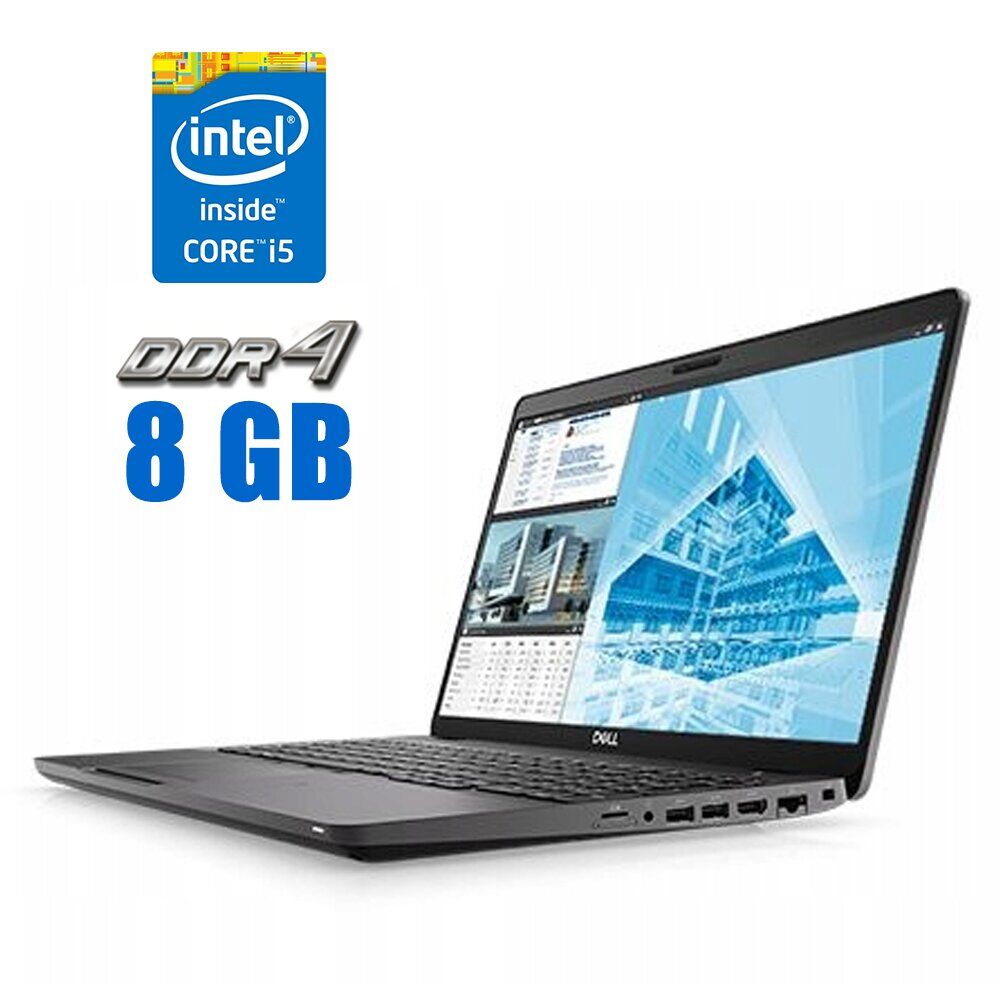 Ультрабук Dell Precision 3540 / 15.6" (1920x1080) IPS / Intel Core i5-8365U (4 (8) ядра по 1.6 - 4.1 GHz) / 8 GB DDR4 / 240 GB SSD / Intel UHD Graphics / WebCam