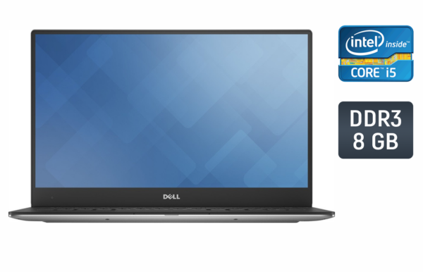 Ультрабук Dell XPS 13 9343 / 13.3" (1920x1080) IPS / Intel Core i5-5200U (2 (4) ядра по 2.2 - 2.7 GHz) / 8 GB DDR3 / 240 GB SSD / Intel HD Graphics 5500 / WebCam / Windows 10