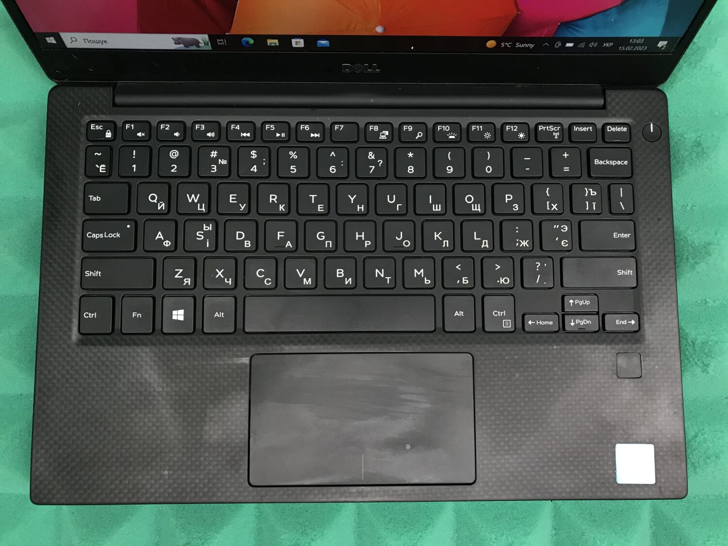 Ультрабук Dell XPS 13 9360 / 13.3" (1920x1080) IPS / Intel Core i5-7200U (2 (4) ядра по 2.5 - 3.1 GHz) / 4 GB DDR3 / 240 GB SSD M.2 / Intel HD Graphics 620 / WebCam / Fingerprint / Windows 10 ліцензія - Зображення 4