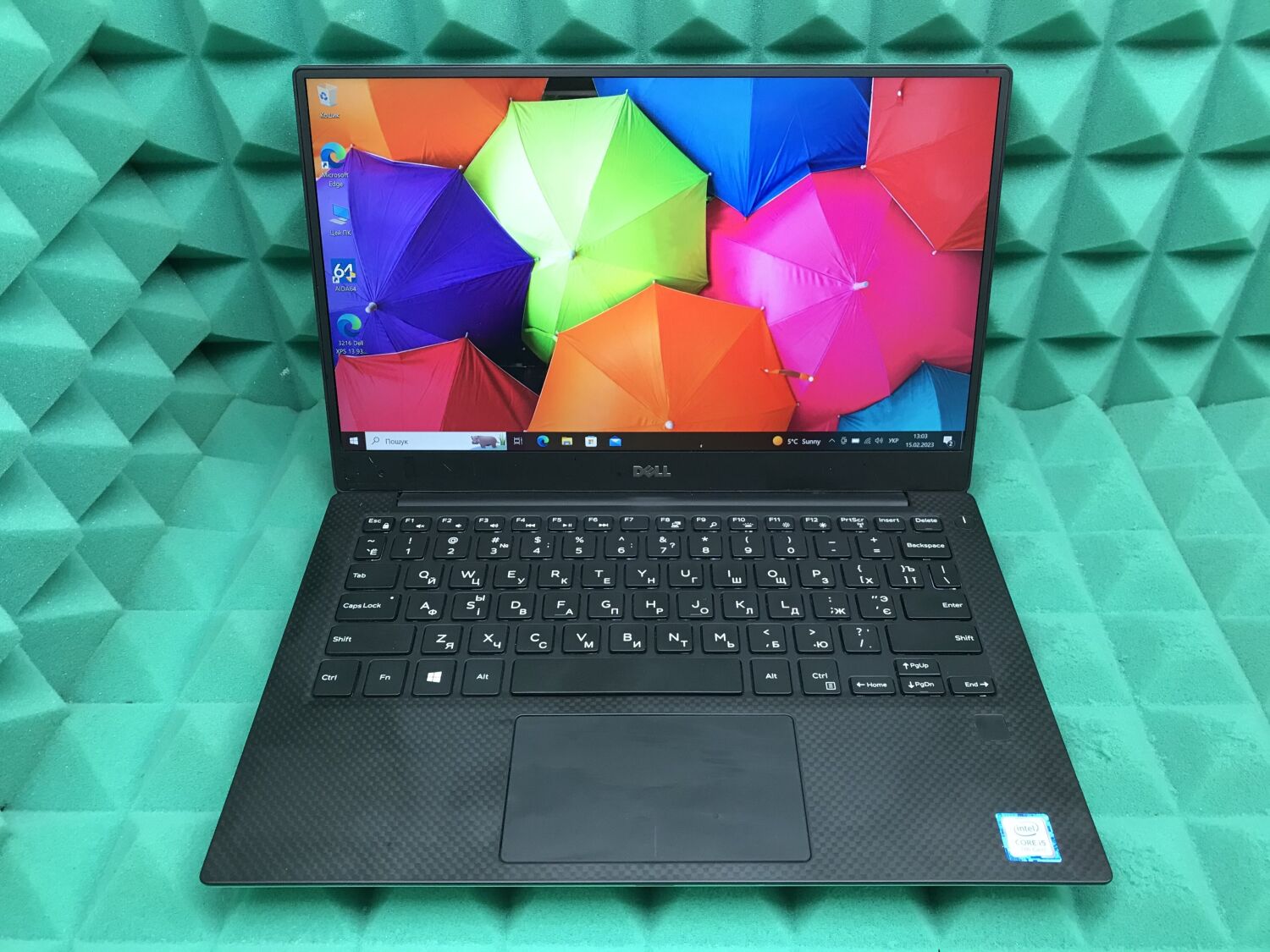 Ультрабук Dell XPS 13 9360 / 13.3" (1920x1080) IPS / Intel Core i5-7200U (2 (4) ядра по 2.5 - 3.1 GHz) / 4 GB DDR3 / 240 GB SSD M.2 / Intel HD Graphics 620 / WebCam / Fingerprint / Windows 10 ліцензія - Зображення 2