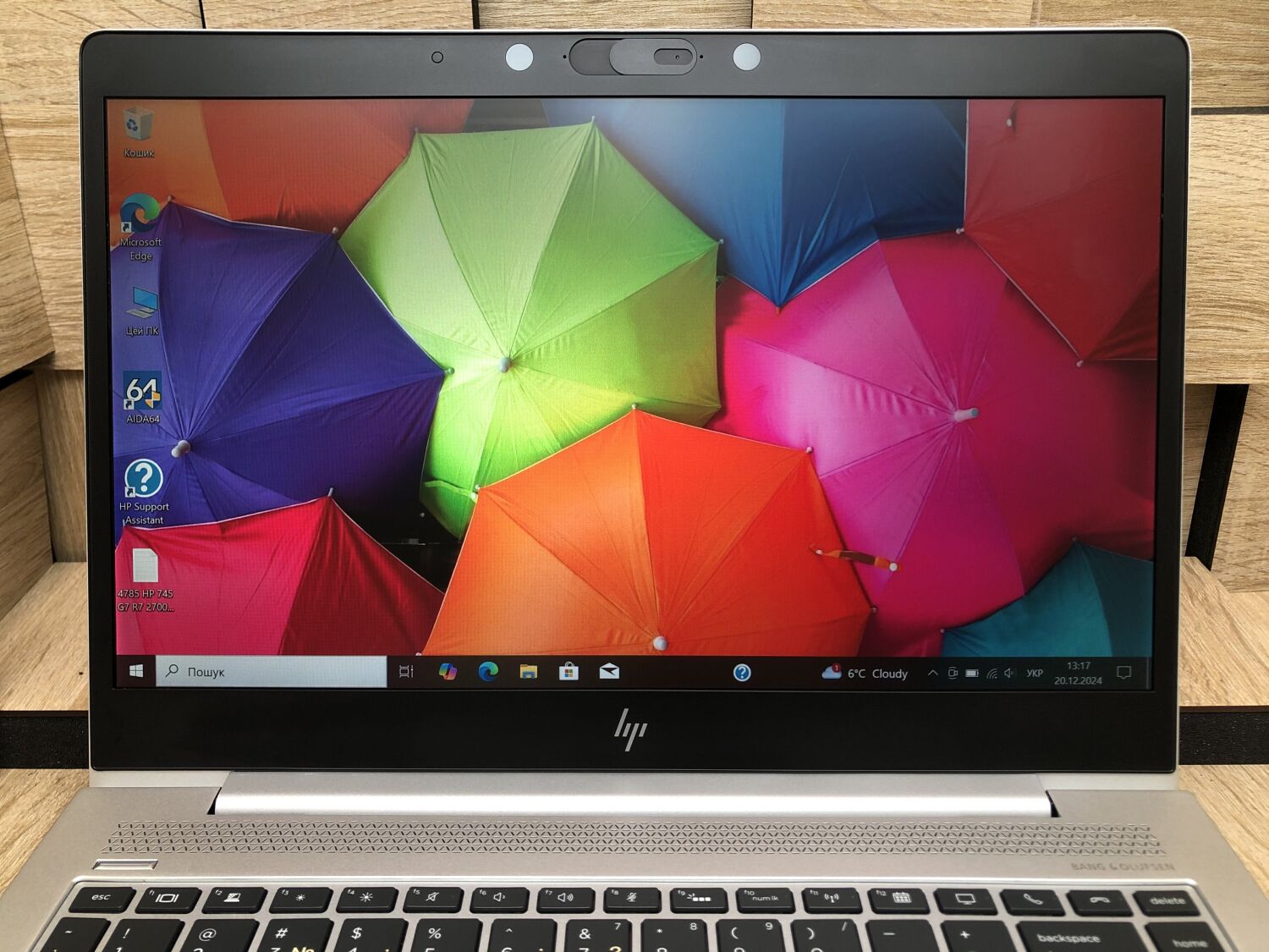 Ультрабук HP Elitebook 745 G5 / 14" (1920x1080) IPS / AMD Ryzen 7 Pro 2700U (4 (8) ядра по 2.2 - 3.8 GHz) / 8 GB DDR4 / 256 GB SSD M.2 / AMD Radeon Vega 10 Graphics / WebCam / Fingerprint / HDMI - Зображення 3