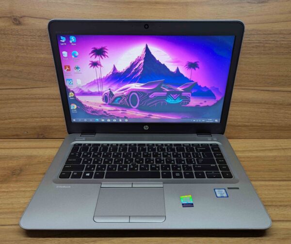 Ультрабук HP EliteBook 840 G3 / 14" (1920x1080) IPS / Intel Core i5-6300U (2 (4) ядра по 2.4 - 3.0 GHz) / 8 GB DDR4 / 240 GB SSD / Intel HD Graphics 520 / Fingerprint / HDMI / Windows 10 - Зображення 2