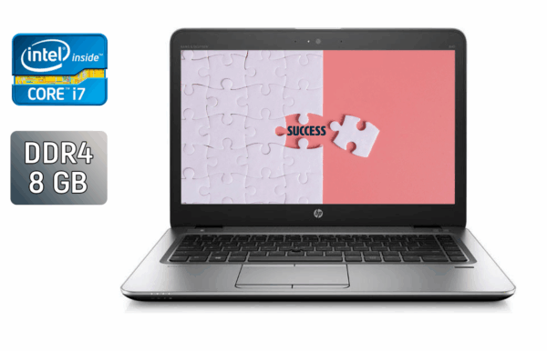 Ультрабук HP EliteBook 840 G3 / 14" (1920x1080) IPS / Intel Core i7-6600U (2 (4) ядра по 2.6 - 3.4 GHz) / 8 GB DDR4 / 240 GB SSD / Intel HD Graphics 520 / TouchID / HDMI / Windows 10