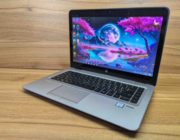 Ультрабук HP EliteBook 840 G4 / 14" (1920x1080) IPS / Intel Core i7-7600U (2 (4) ядра по 2.8 - 3.9 GHz) / 8 GB DDR4 / 240 GB SSD / Intel HD Graphics 620 / WebCam / Fingerprint / Windows 10 - Зображення 5