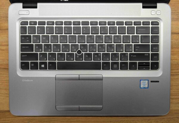 Ультрабук HP EliteBook 840 G4 / 14" (1920x1080) IPS / Intel Core i7-7600U (2 (4) ядра по 2.8 - 3.9 GHz) / 8 GB DDR4 / 240 GB SSD / Intel HD Graphics 620 / WebCam / Fingerprint / Windows 10 - Зображення 3