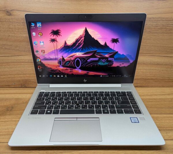 Ультрабук HP EliteBook 840 G5 / 14" (1920x1080) IPS / Intel Core i5-7200U (2 (4) ядра по 2.5 - 3.1 GHz) / 16 GB DDR4 / 480 GB SSD / Intel UHD Graphics 620 / WebCam / Fingerprint / Windows 10 - Зображення 2