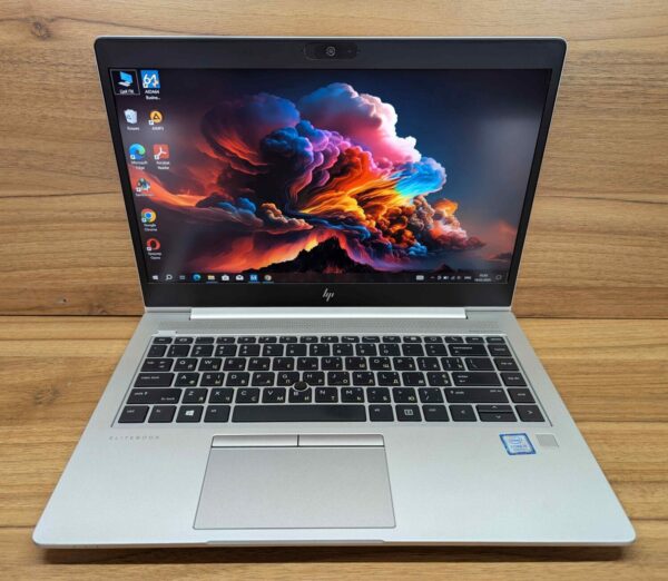 Ультрабук HP EliteBook 840 G6 / 14" (1920x1080) IPS / Intel Core i5-8265U (4 (8) ядра по 1.6 - 3.9 GHz) / 16 GB DDR4 / 512 GB SSD / Intel UHD Graphics 620 / WebCam / TouchID / Windows 10 - Зображення 2