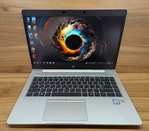 Ультрабук HP EliteBook 840 G6 / 14" (1920x1080) IPS / Intel Core i5-8365U (4 (8) ядра по 1.6 - 4.1 GHz) / 16 GB DDR4 / 480 GB SSD / Intel UHD Graphics 620 / WebCam / Fingerprint / Windows 10 - Зображення 2