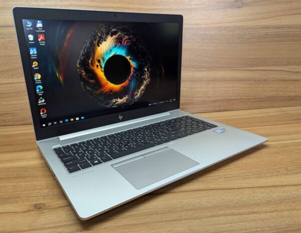 Ультрабук HP EliteBook 850 G6 / 15.6" (1920x1080) IPS / Intel Core i7-8565U (4 (8) ядра по 1.8 - 4.6 GHz) / 16 GB DDR4 / 480 GB SSD / Intel UHD Graphics / WebCam / Fingerprint / Windows 10 - Зображення 4