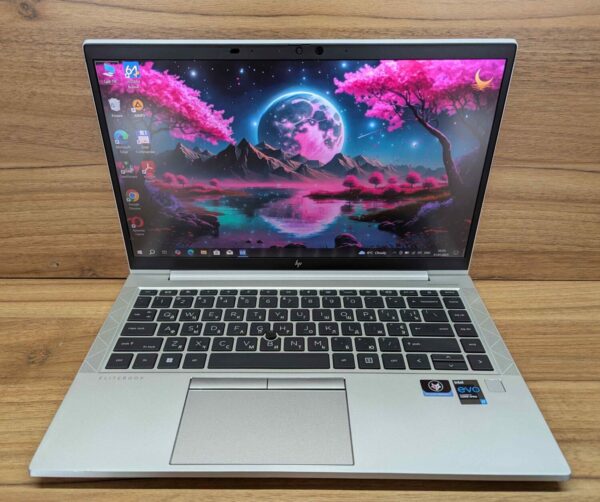 Ультрабук HP EliteBook 840 G8 / 14" (1920x1080) IPS / Intel Core i7-1185G7 (4 (8) ядра по 3.0 - 4.8 GHz) / 16 GB DDR4 / 480 GB SSD / Intel Iris Xe Graphics / WebCam / TouchID / Windows 10 - Зображення 2