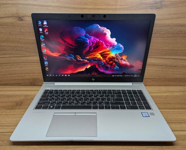 Ультрабук HP EliteBook 850 G5 / 15.6" (1920x1080) IPS / Intel Core i7-7600U (2 (4) ядра по 2.8 - 3.9 GHz) / 16 GB DDR4 / 512 GB SSD / Intel HD Graphics 620 / HDMI / WebCam / Windows 10 - Зображення 2