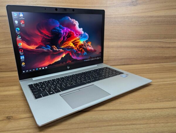 Ультрабук HP EliteBook 850 G5 / 15.6" (1920x1080) IPS / Intel Core i7-8650U (4 (8) ядра по 1.9 - 4.2 GHz) / 16 GB DDR4 / 480 GB SSD / Intel UHD Graphics 620 / WebCam / Fingerprint / Windows 10 - Зображення 4