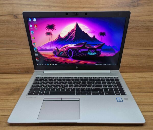 Ультрабук HP EliteBook 850 G5 / 15.6" (1920x1080) IPS / Intel Core i7-8650U (4 (8) ядра по 1.9 - 4.2 GHz) / 16 GB DDR4 / 480 GB SSD / Intel UHD Graphics 620 / WebCam / HDMI / Windows 10 - Зображення 2