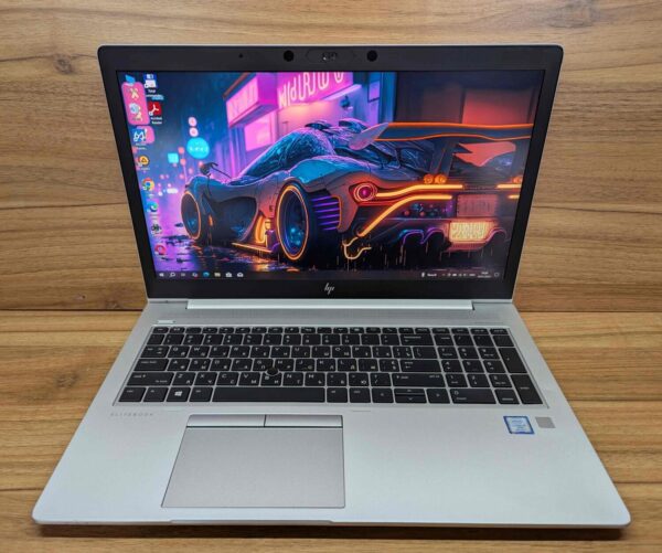 Ультрабук HP EliteBook 850 G5 / 15.6" (1920x1080) IPS / Intel Core i7-8650U (4 (8) ядра по 1.9 - 4.2 GHz) / 16 GB DDR4 / 480 GB SSD / Intel UHD Graphics 620 / WebCam / TouchID / Windows 10 - Зображення 2