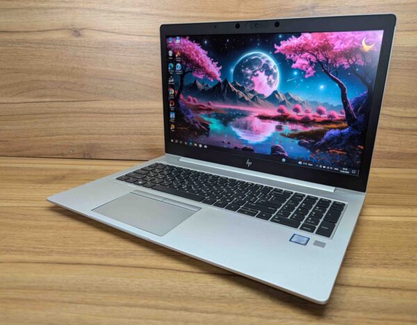 Ультрабук HP EliteBook 850 G6 / 15.6" (1920x1080) IPS / Intel Core i5-8365U (4 (8) ядра по 1.6 - 4.1 GHz) / 16 GB DDR4 / 480 GB SSD / Intel UHD Graphics / Fingerprint / WebCam / Windows 10 - Зображення 5