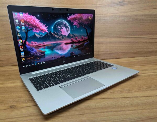 Ультрабук HP EliteBook 850 G6 / 15.6" (1920x1080) IPS / Intel Core i5-8365U (4 (8) ядра по 1.6 - 4.1 GHz) / 16 GB DDR4 / 480 GB SSD / Intel UHD Graphics / Fingerprint / WebCam / Windows 10 - Зображення 4