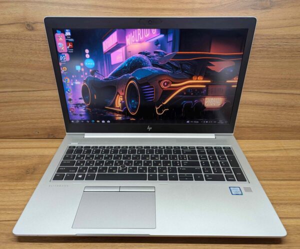 Ультрабук HP EliteBook 850 G6 / 15.6" (1920x1080) IPS / Intel Core i5-8365U (4 (8) ядра по 1.6 - 4.1 GHz) / 16 GB DDR4 / 480 GB SSD / Intel UHD Graphics / WebCam / Fingerprint / Windows 10 - Зображення 2