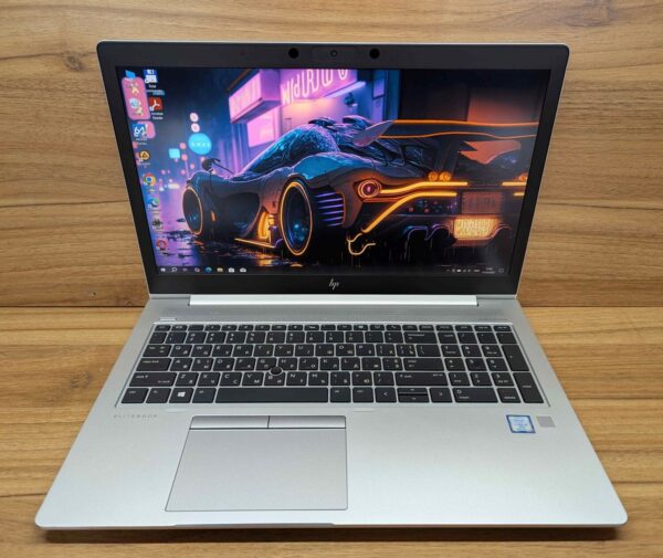 Ультрабук HP EliteBook 850 G6 / 15.6" (1920x1080) IPS / Intel Core i5-8365U (4 (8) ядра по 1.6 - 4.1 GHz) / 16 GB DDR4 / 480 GB SSD / Intel UHD Graphics / WebCam / TouchID / Windows 10 - Зображення 2