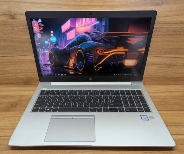 Ультрабук HP EliteBook 850 G6 / 15.6" (1920x1080) IPS / Intel Core i7-8565U (4 (8) ядра по 1.8 - 4.6 GHz) / 16 GB DDR4 / 480 GB SSD / Intel UHD Graphics / WebCam / TouchID / Windows 10 - Зображення 2