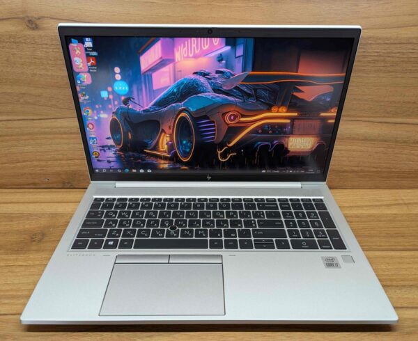 Ультрабук HP EliteBook 850 G7 / 15.6" (1920x1080) IPS / Intel Core i7-10610U (4 (8) ядра по 1.8 - 4.9 GHz) / 16 GB DDR4 / 480 GB SSD / Intel UHD Graphics / TouchID / WebCam / Windows 10 - Зображення 2