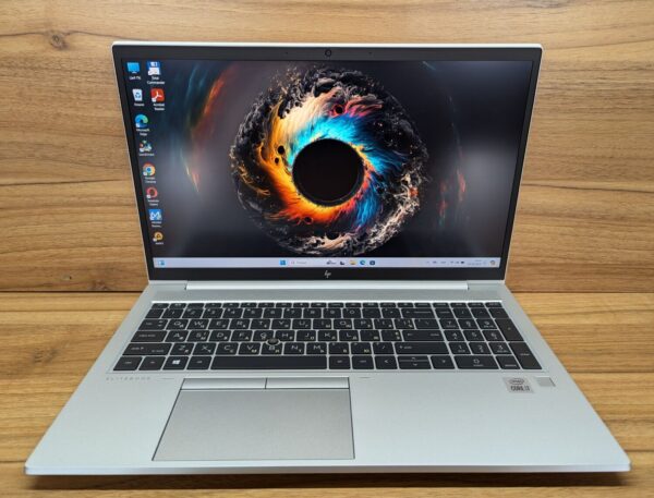 Ультрабук HP EliteBook 850 G7 / 15.6" (1920x1080) IPS / Intel Core i7-10610U (4 (8) ядра по 1.8 - 4.9 GHz) / 16 GB DDR4 / 480 GB SSD / Intel UHD Graphics / WebCam / TouchID / Windows 10 - Зображення 2