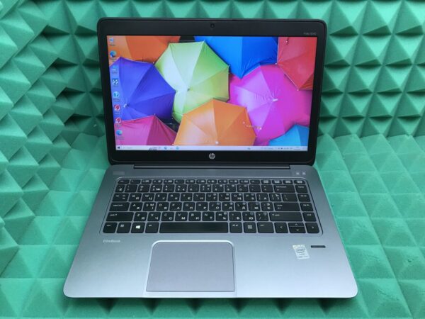 Ультрабук HP EliteBook Folio 1040 G1 / 14" (1600x900) TN / Intel Core i7-4600U (2 (4) ядра по 2.1 - 3.3 GHz) / 4 GB DDR3 / 256 GB SSD / Intel HD Graphics 4400 / WebCam / DisplayPort - Зображення 2