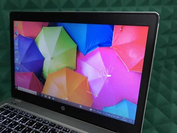 Ультрабук Б-клас HP EliteBook Folio 9480m / 14" (1366x768) TN / Intel Core i5-4210U (2 (4) ядра по 1.7 - 2.7 GHz) / 8 GB DDR3 / 120 GB SSD / Intel HD Graphics 4400 / WebCam / Fingerprint / DisplayPort - Зображення 3