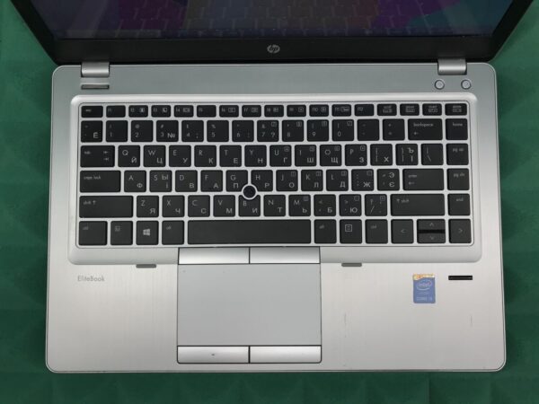 Ультрабук Б-клас HP EliteBook Folio 9480m / 14" (1366x768) TN / Intel Core i5-4210U (2 (4) ядра по 1.7 - 2.7 GHz) / 8 GB DDR3 / 120 GB SSD / Intel HD Graphics 4400 / WebCam / Fingerprint / DisplayPort - Зображення 4
