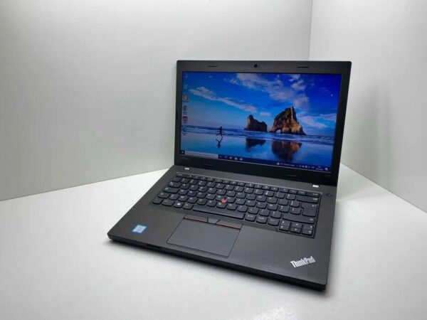 Ультрабук Lenovo ThinkPad L470 / 14" (1366x768) TN / Intel Core i5-6300U (2 (4) ядра по 2.4 - 3.0 GHz) / 8 GB DDR4 / 256 GB SSD / Intel HD Graphics 620 / WebCam / Windows 10 - Зображення 2