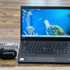 Ультрабук Lenovo ThinkPad T14 / 14" (1366x768) TN / Intel Core i5-10210U (4 (8) ядра по 1.6 - 4.2 GHz) / 8 GB DDR4 / 128 GB SSD / Intel UHD Graphics / WebCam - Зображення 2